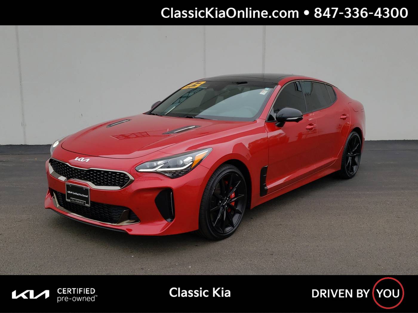 2023 Kia Stinger GT2 — Hatchback — 26,345 mi — Waukegan, IL