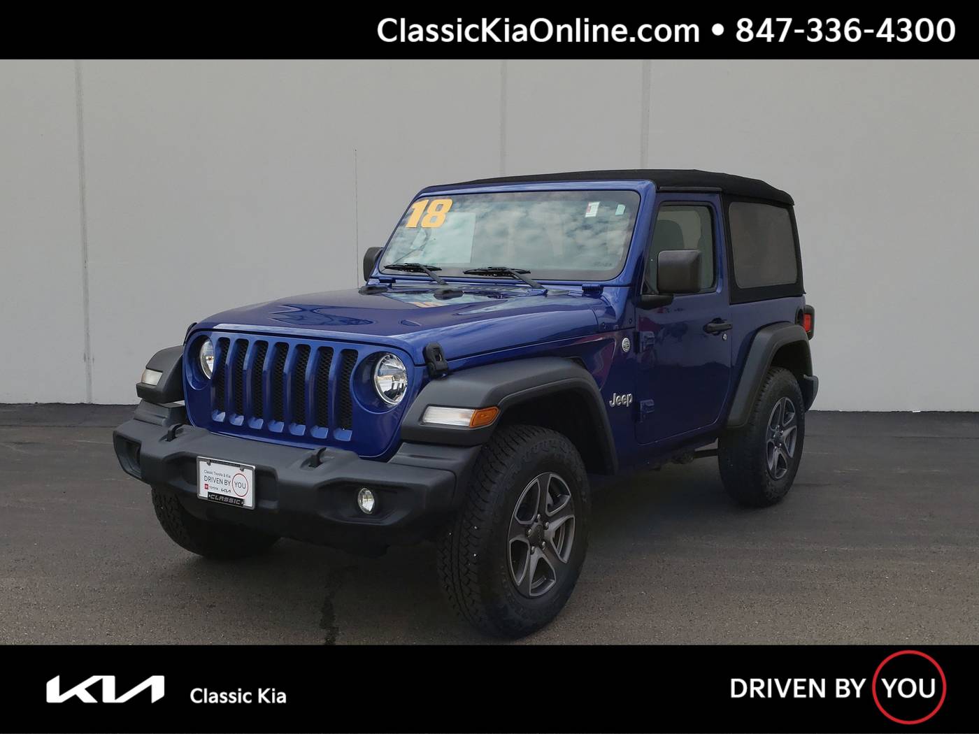 2018 Jeep Wrangler Sport S — SUV — 32,118 mi — Waukegan, IL