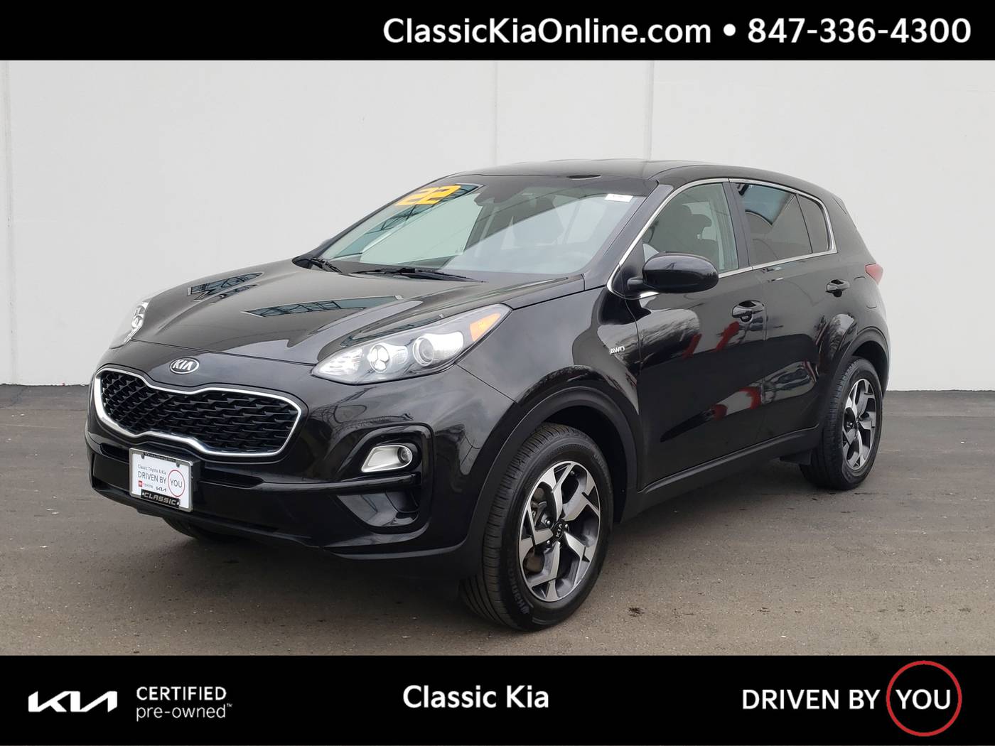 2022 Kia Sportage LX — SUV — 44,983 mi — Waukegan, IL