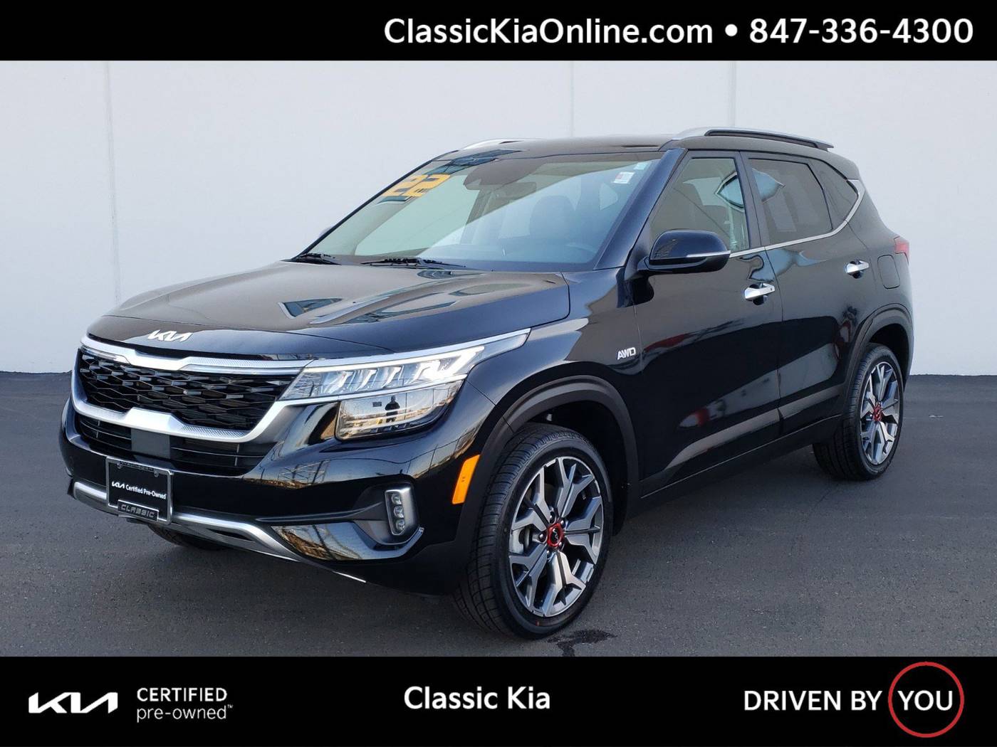 2022 Kia Seltos SX Turbo — SUV — 33,461 mi — Waukegan, IL
