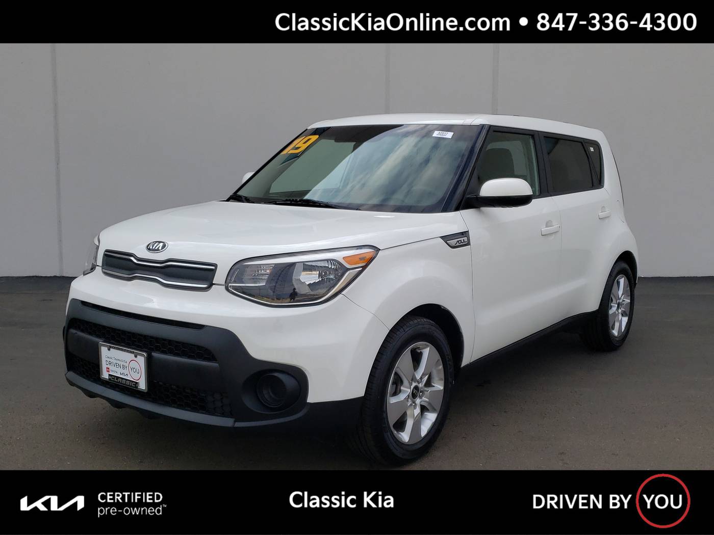 2019 Kia Soul Base — Hatchback — 75,407 mi — Waukegan, IL