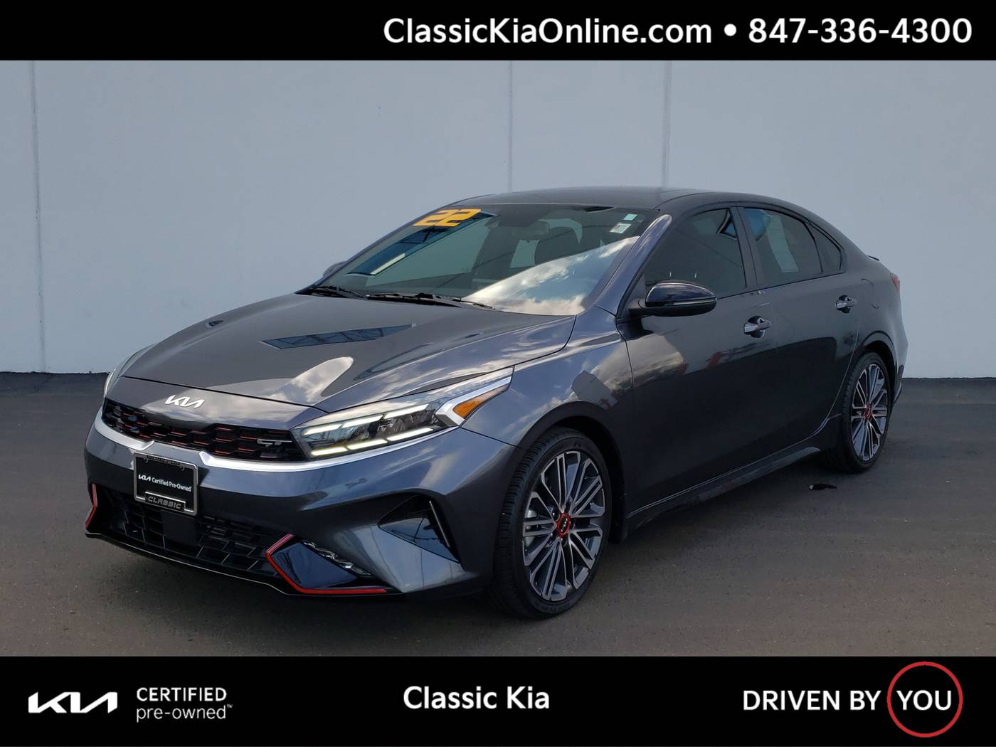 2022 Kia Forte GT — Sedan — 12,691 mi — Waukegan, IL