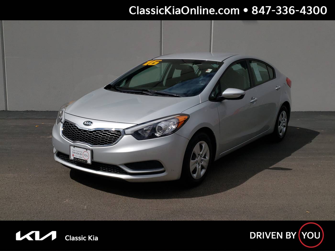 2016 Kia Forte LX — Sedan — 40,877 mi — Waukegan, IL