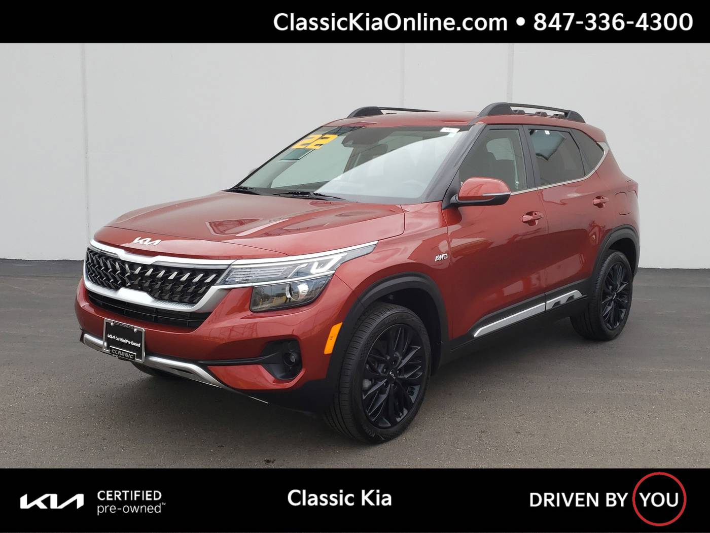 2022 Kia Seltos Nightfall — SUV — 26,153 mi — Waukegan, IL