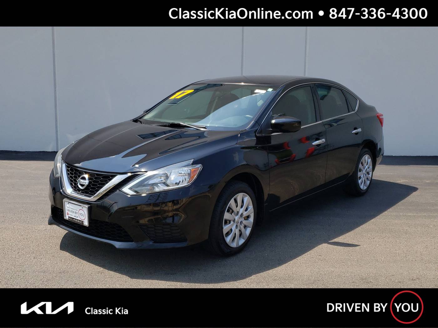 2017 Nissan Sentra SV — Sedan — 62,574 mi — Waukegan, IL