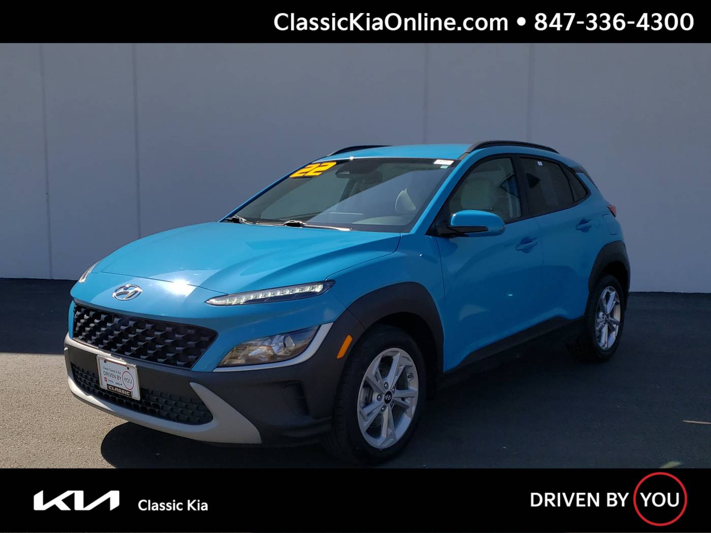 2022 Hyundai Kona SEL — SUV — 67,837 mi — Waukegan, IL