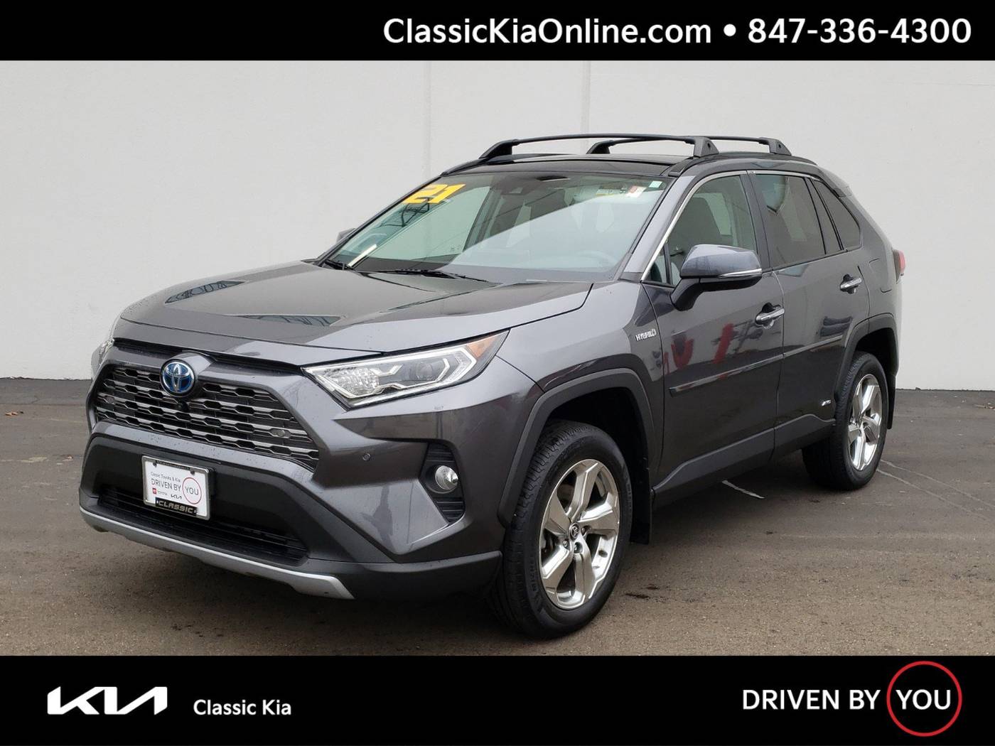2021 Toyota RAV4 Hybrid Limited — SUV — 34,645 mi — Waukegan, IL