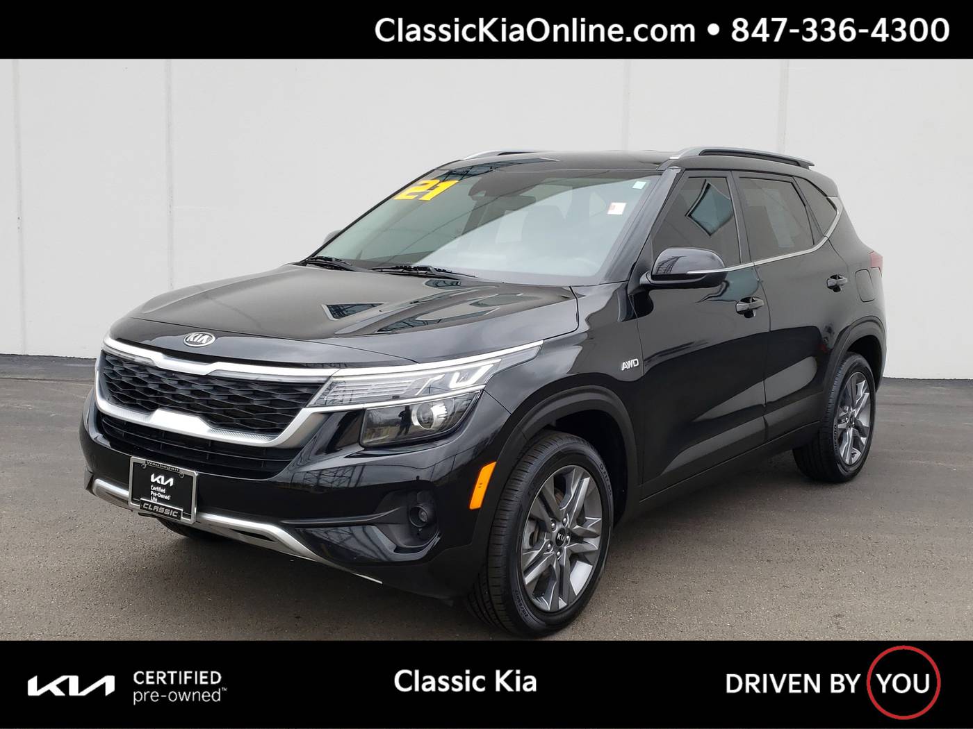 2021 Kia Seltos S — SUV — 59,473 mi — Waukegan, IL