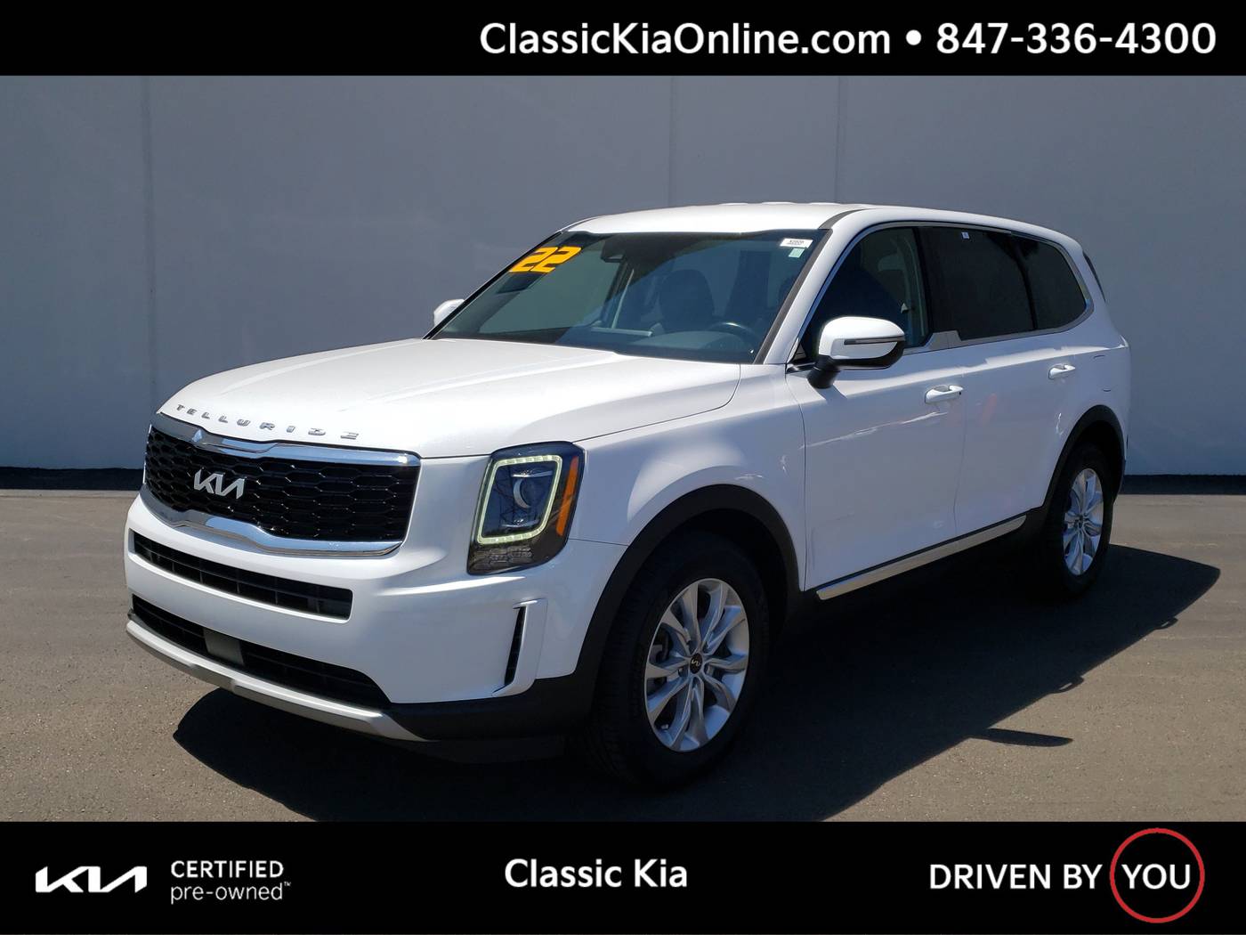 2022 Kia Telluride LX — SUV — 48,450 mi — Waukegan, IL