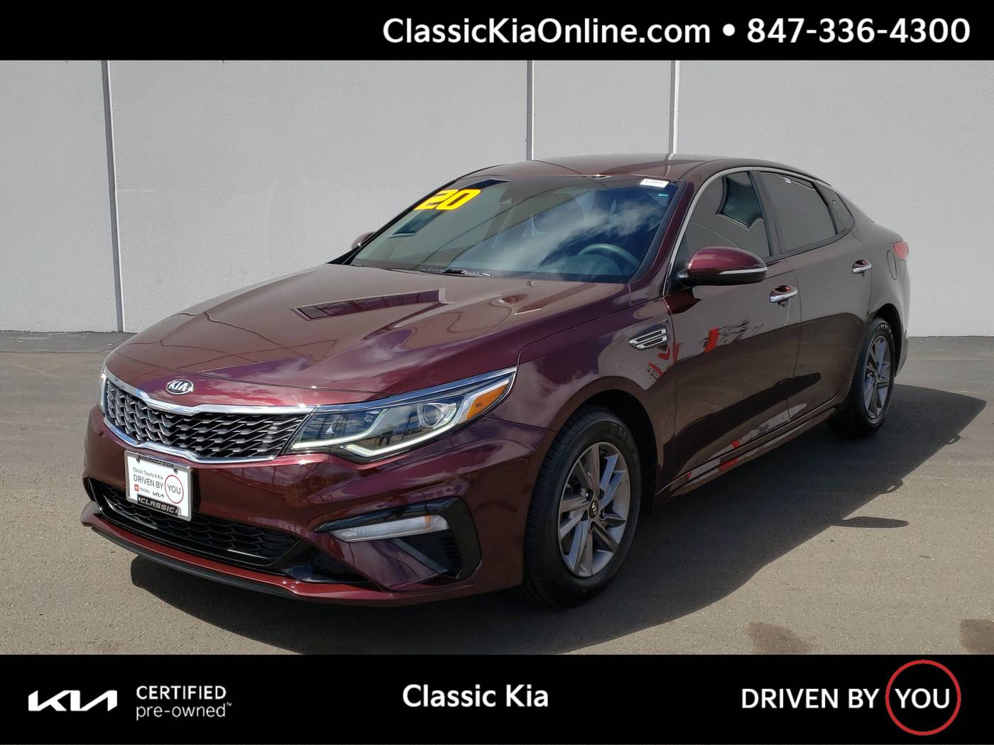 2020 Kia Optima LX — Sedan — 41,550 mi — Waukegan, IL