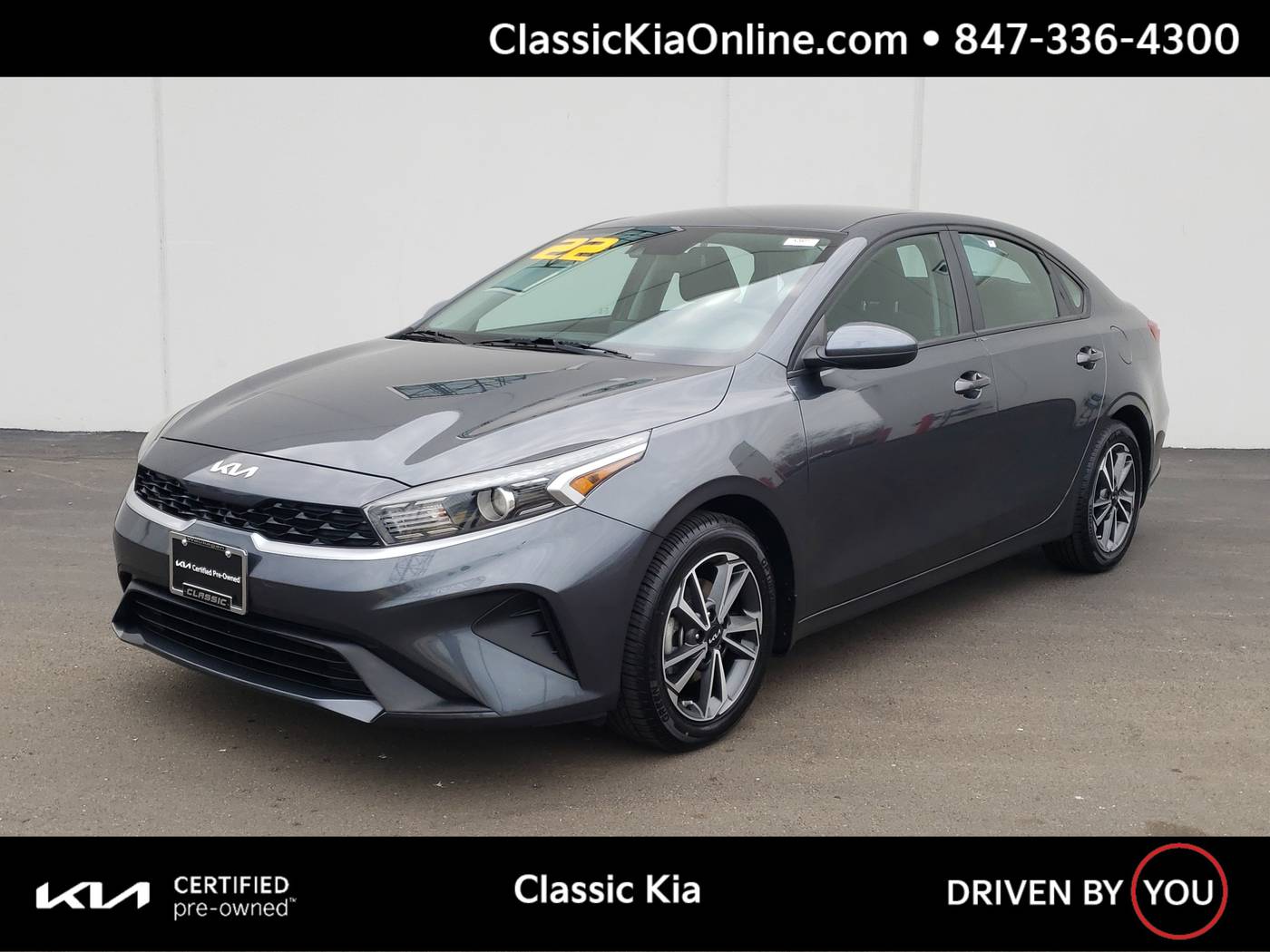 2022 Kia Forte LXS — Sedan — 27,369 mi — Waukegan, IL