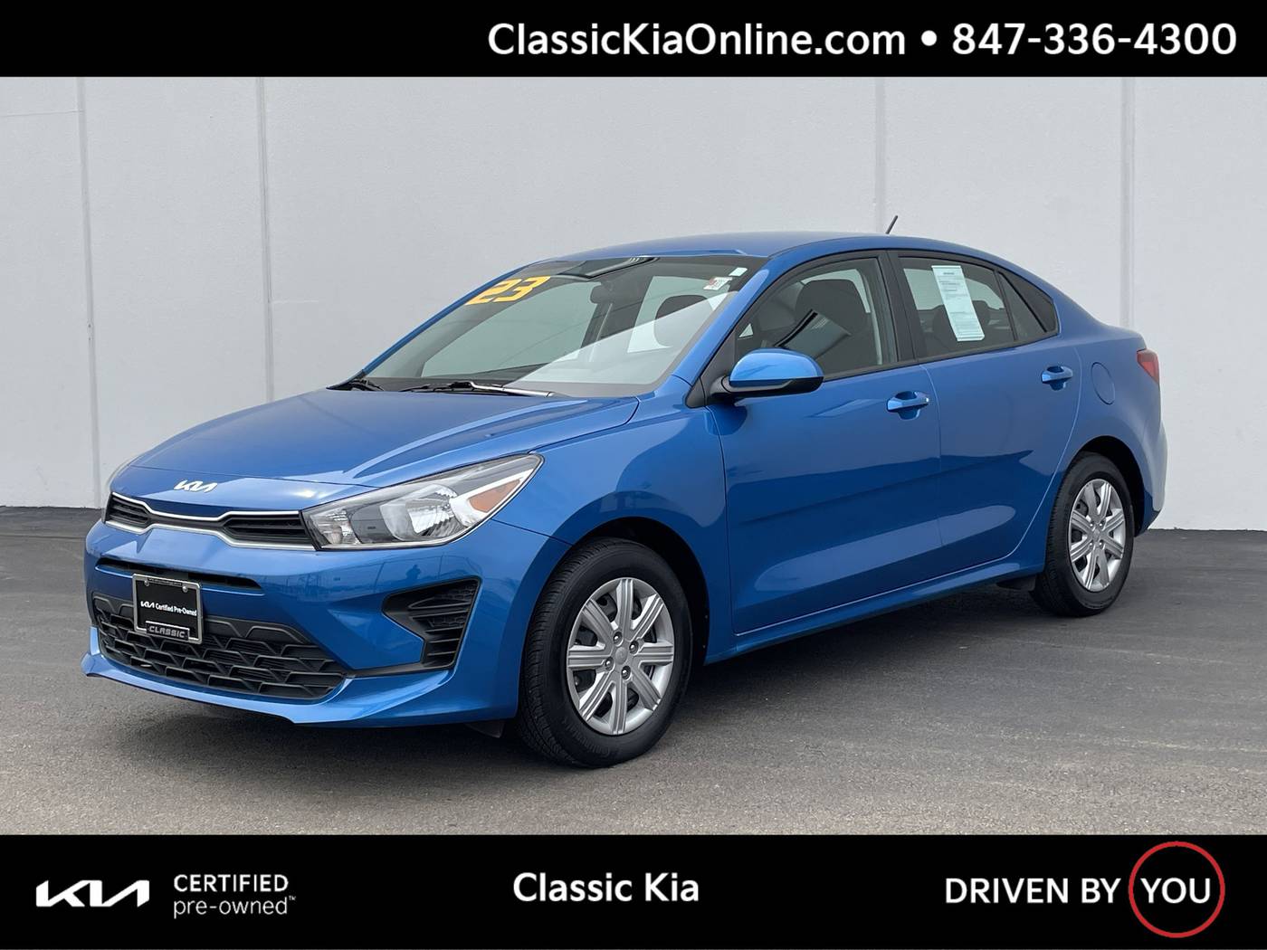 2023 Kia Rio S — Sedan — 11,433 mi — Waukegan, IL