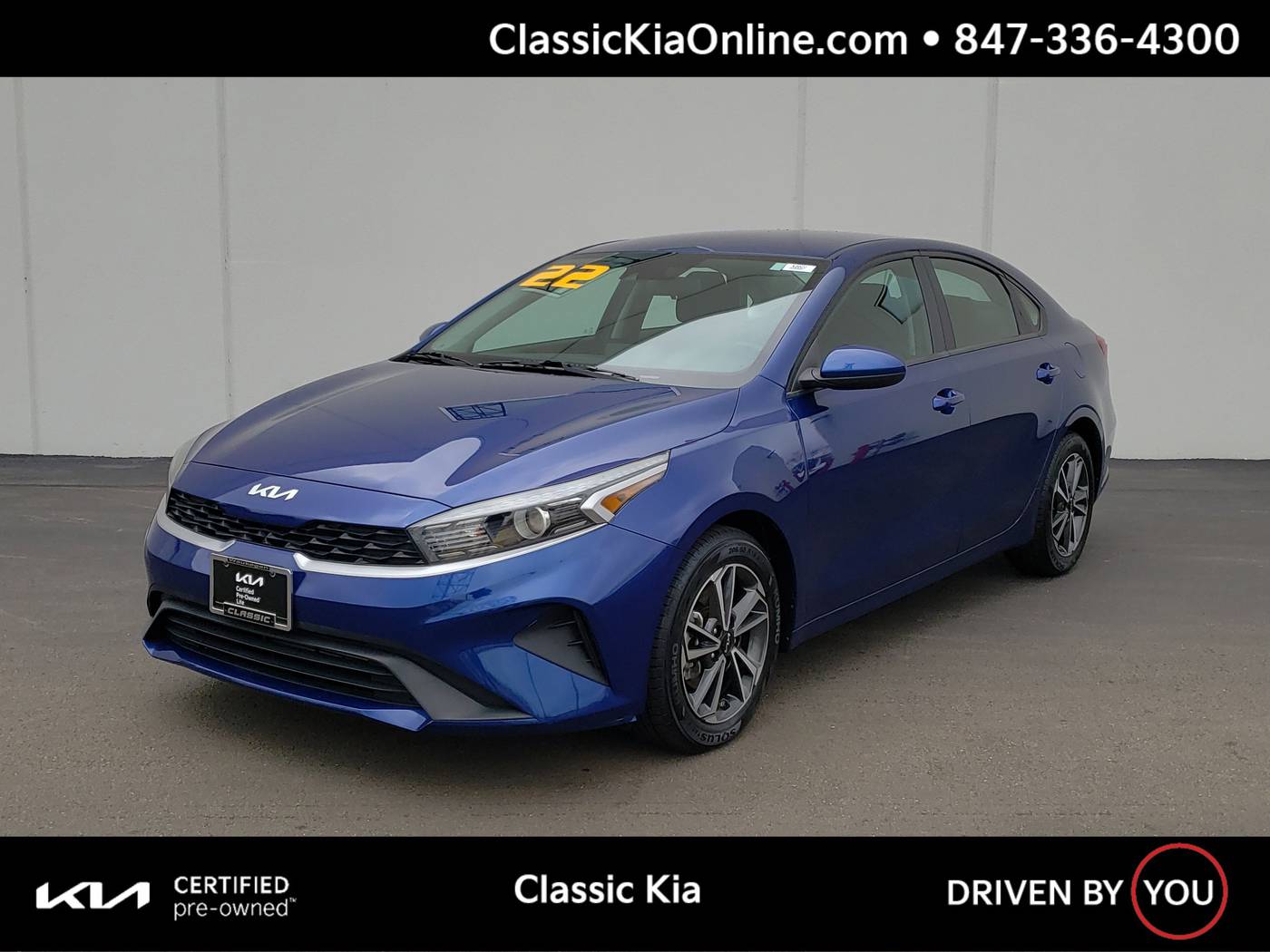 2022 Kia Forte LXS — Sedan — 24,744 mi — Waukegan, IL