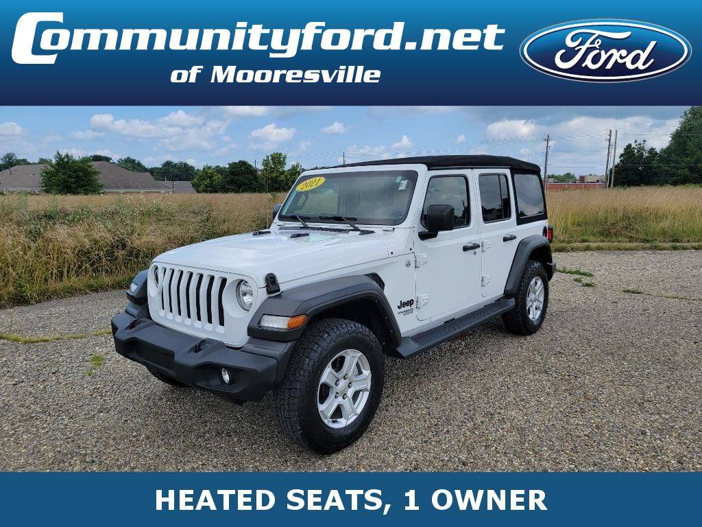 2021 Jeep Wrangler Sport S — SUV — 64,031 mi — Mooresville, IN