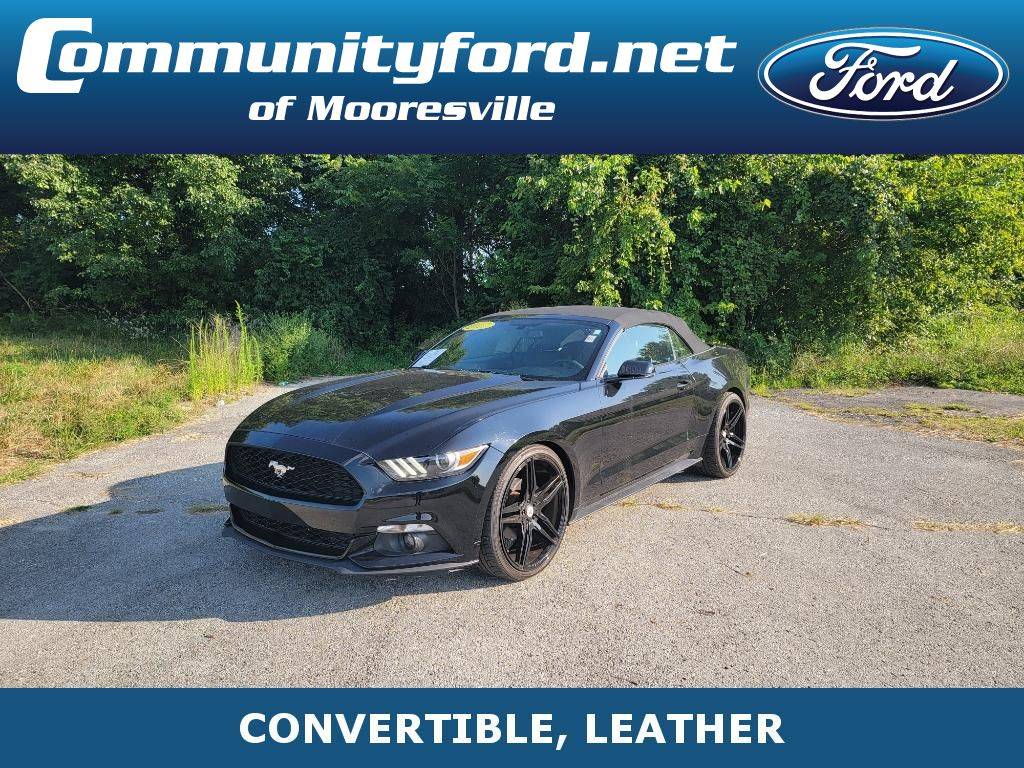 2017 Ford Mustang EcoBoost Premium — Convertible — 93,542 mi — Mooresville, IN