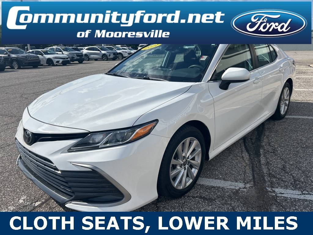 2021 Toyota Camry LE — Sedan — 49,739 mi — Mooresville, IN