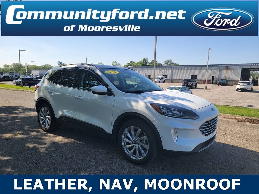 2022 Ford Escape Titanium Hybrid — SUV — 22,818 mi — Mooresville, IN