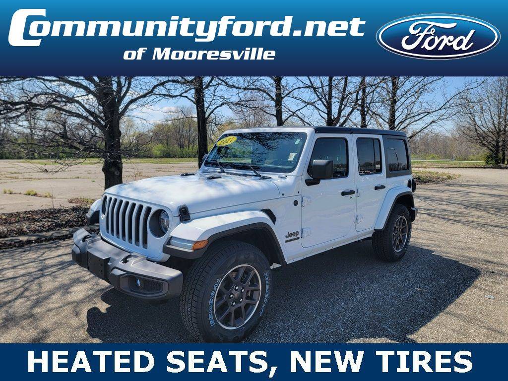 2021 Jeep Wrangler 80th Anniversary — SUV — 49,519 mi — Mooresville, IN