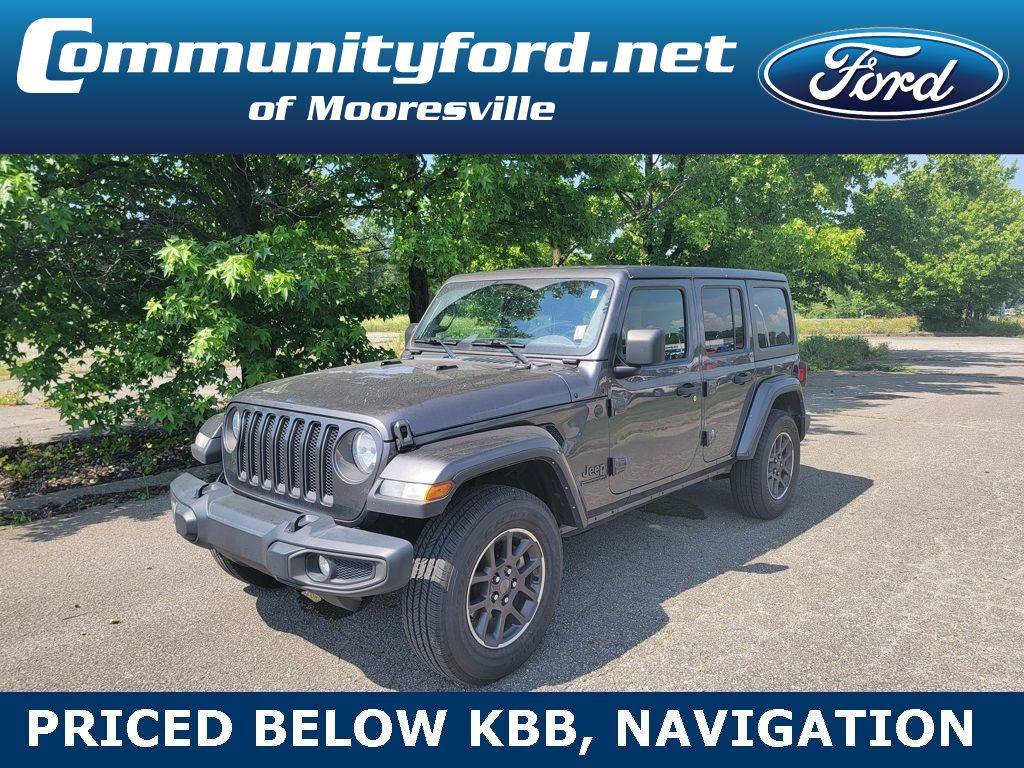 2021 Jeep Wrangler 80th Anniversary — SUV — 67,967 mi — Mooresville, IN