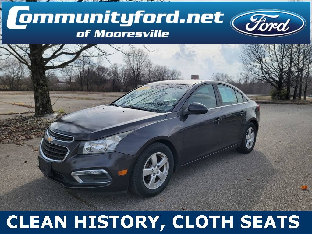 2015 Chevrolet Cruze 1LT — Sedan — 100,199 mi — Mooresville, IN