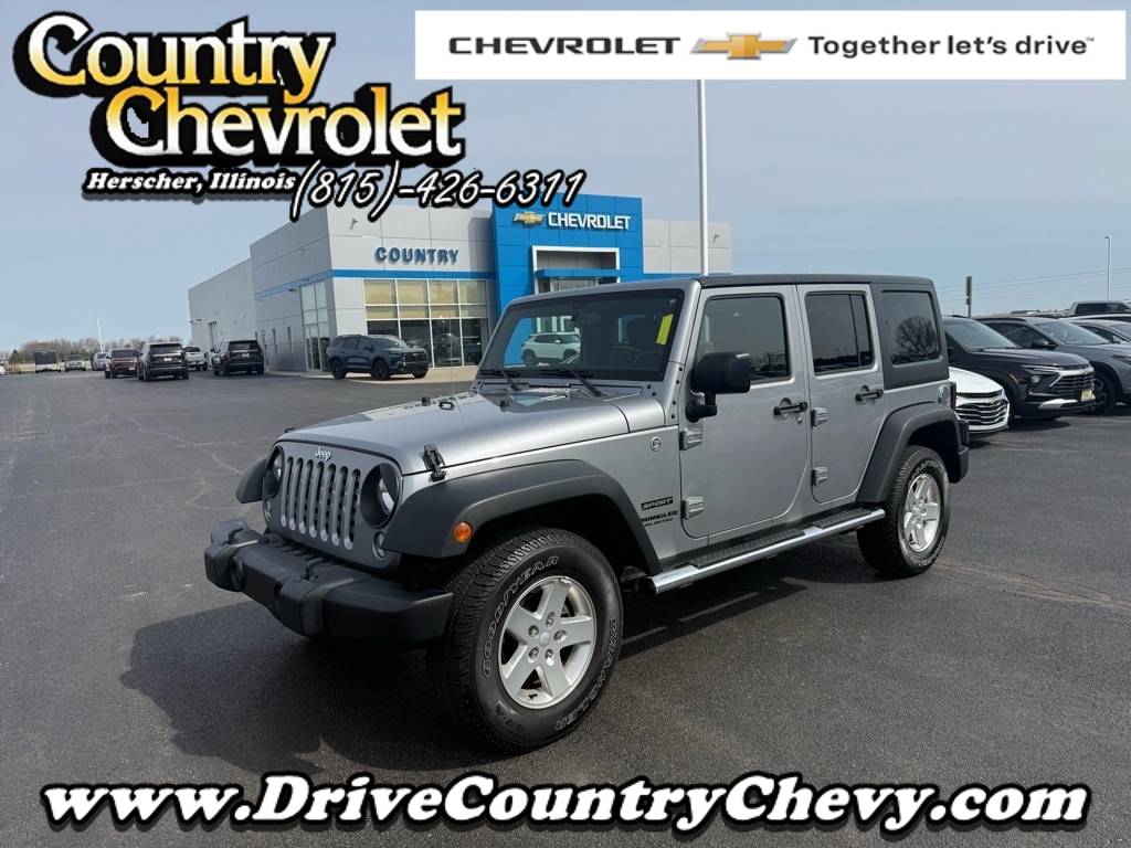 2015 Jeep Wrangler Sport — SUV — 83,436 mi — Herscher, IL