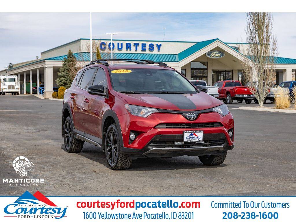 2018 Toyota RAV4 XLE — SUV — 46,607 mi — Pocatello, ID