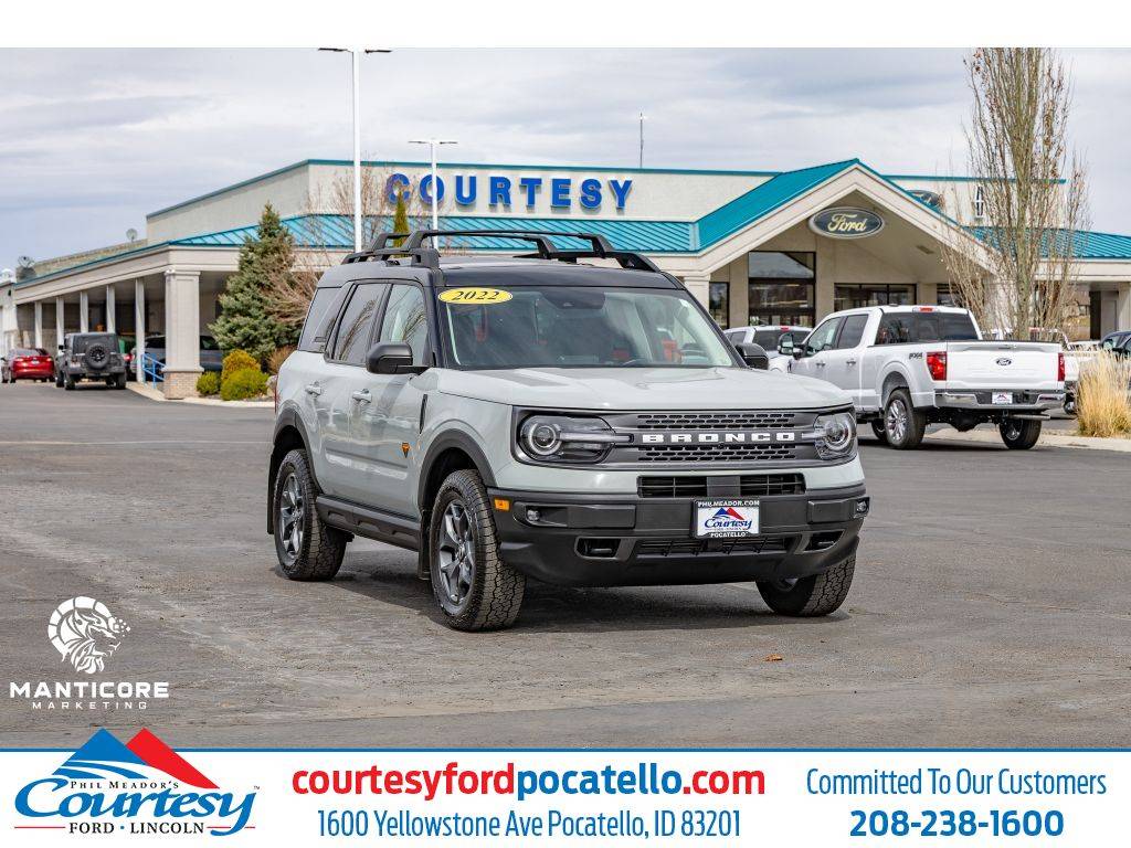 2022 Ford Bronco Sport Badlands — SUV — 23,241 mi — Pocatello, ID
