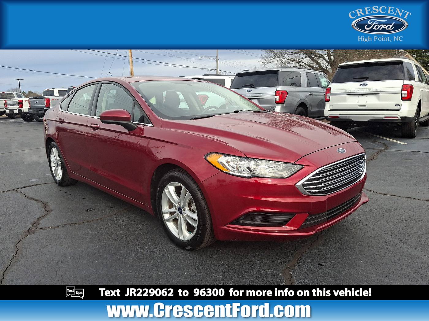 2018 Ford Fusion SE — Sedan — 35,386 mi — High Point, NC