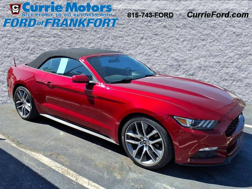 2017 Ford Mustang EcoBoost Premium — Convertible — 23,707 mi — Frankfort, IL