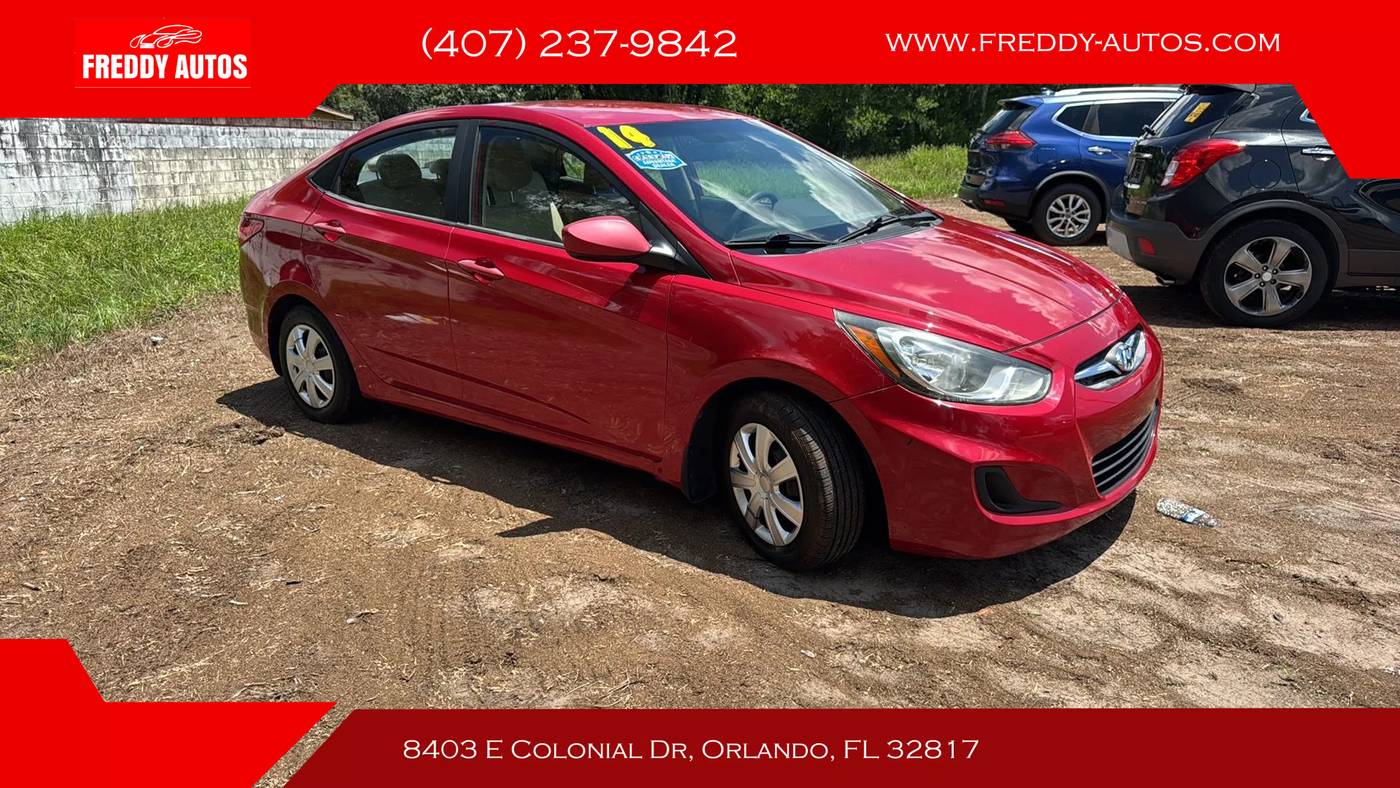 2014 Hyundai Accent GLS — Sedan — 105,536 mi — Orlando, FL