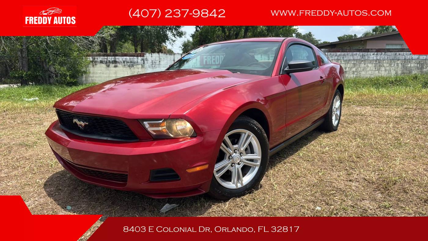 2010 Ford Mustang V6 — Coupe — 63,294 mi — Orlando, FL
