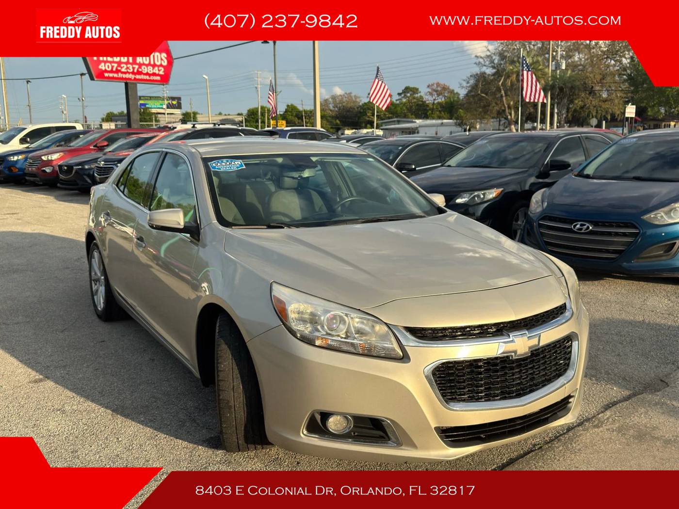 2014 Chevrolet Malibu LT — Sedan — 176,306 mi — Orlando, FL