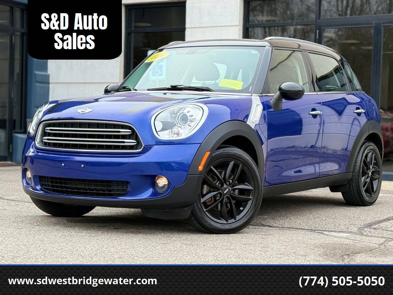 2016 MINI Countryman Cooper — SUV — 96,769 mi — West Bridgewater, MA
