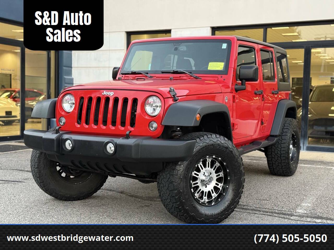 2016 Jeep Wrangler Sport — SUV — 137,608 mi — West Bridgewater, MA