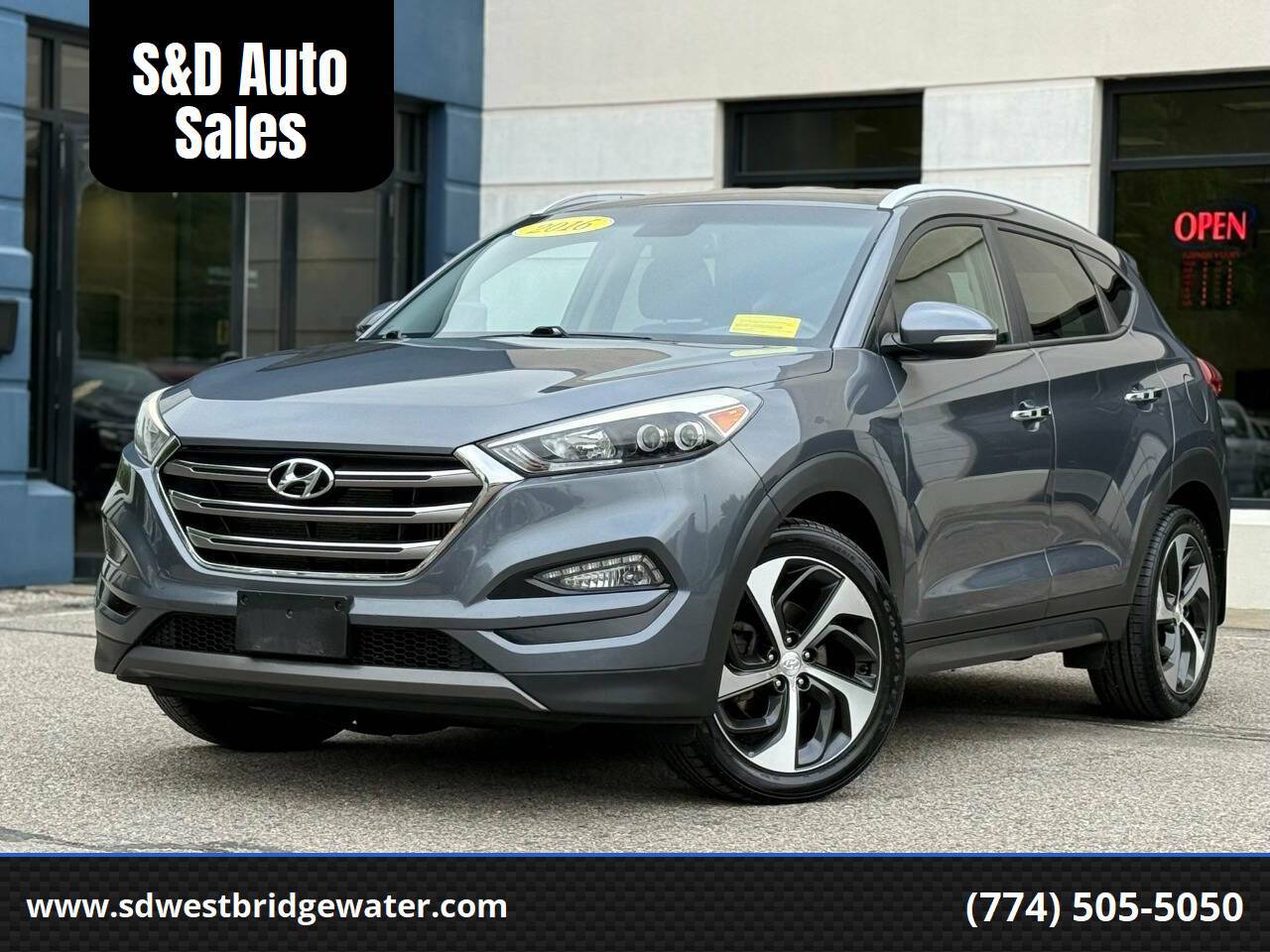 2016 Hyundai Tucson Limited — SUV — 127,801 mi — West Bridgewater, MA