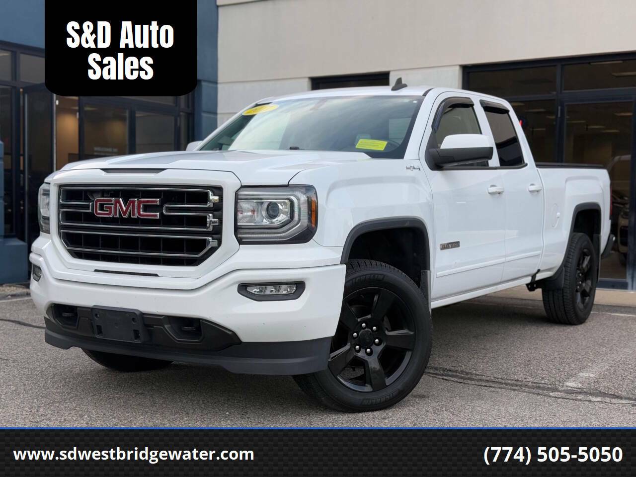 2017 GMC Sierra 1500 SLE — Pickup Truck — 76,183 mi — West Bridgewater, MA