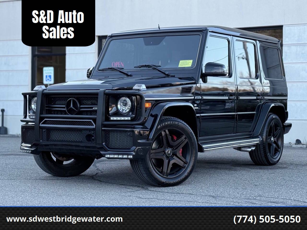 2016 Mercedes-Benz G-Class G 63 AMG — SUV — 80,022 mi — West Bridgewater, MA