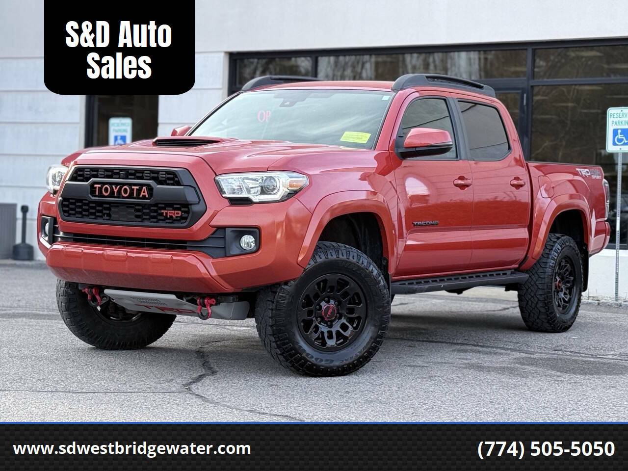2018 Toyota Tacoma TRD Sport — Pickup Truck — 110,054 mi — West Bridgewater, MA