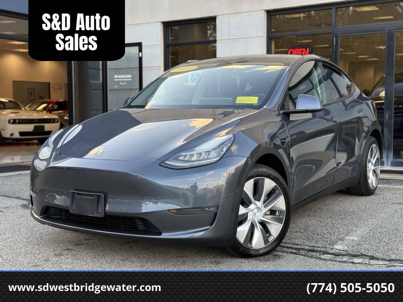 2020 Tesla Model Y Long Range — SUV — 104,961 mi — West Bridgewater, MA