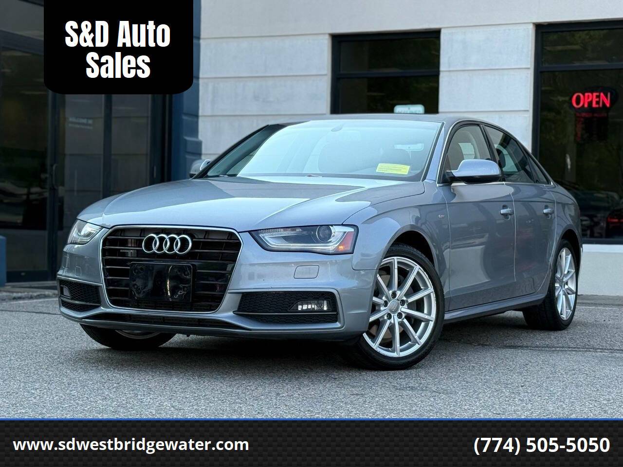 2016 Audi A4 Premium Plus — Sedan — 95,116 mi — West Bridgewater, MA