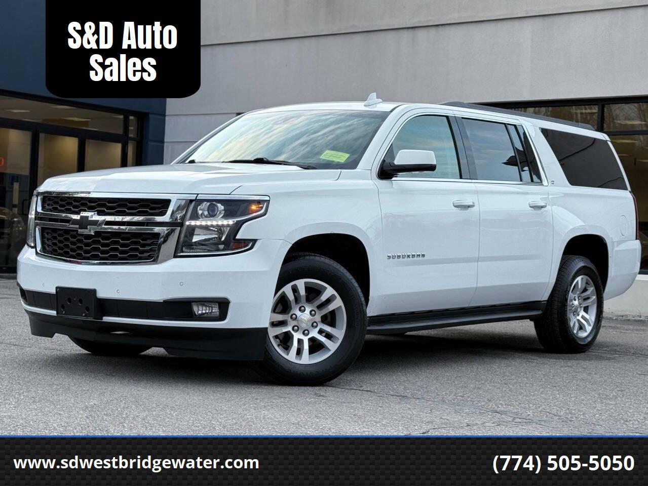 2017 Chevrolet Suburban LT — SUV — 90,617 mi — West Bridgewater, MA
