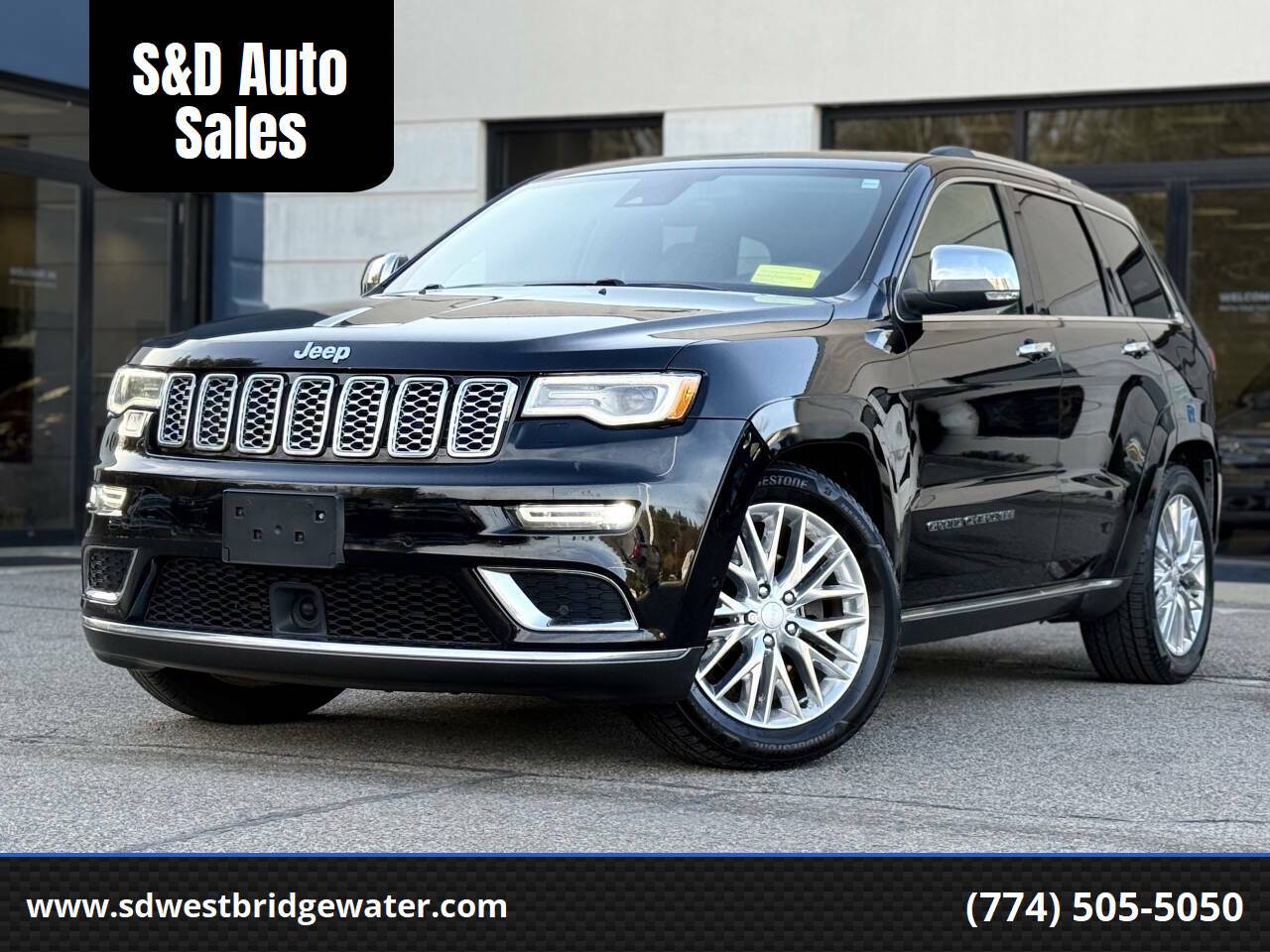 2017 Jeep Grand Cherokee Summit — SUV — 128,984 mi — West Bridgewater, MA