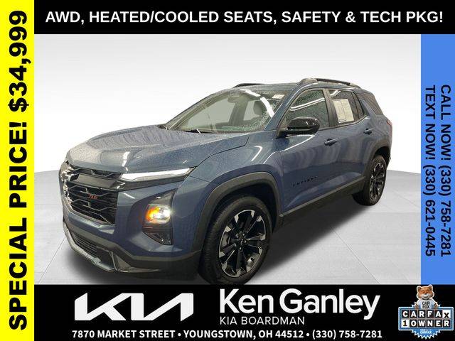 2025 Chevrolet Equinox RS — SUV — 11,860 mi — Boardman, OH