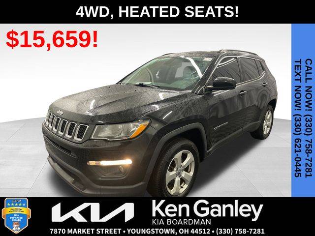 2018 Jeep Compass Latitude — SUV — 96,652 mi — Boardman, OH