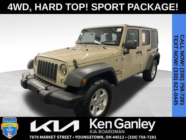 2016 Jeep Wrangler Sport — SUV — 65,488 mi — Boardman, OH