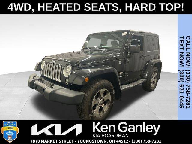 2017 Jeep Wrangler Sahara — SUV — 76,057 mi — Boardman, OH