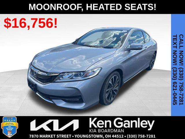 2016 Honda Accord EX-L V6 — Coupe — 107,947 mi — Boardman, OH