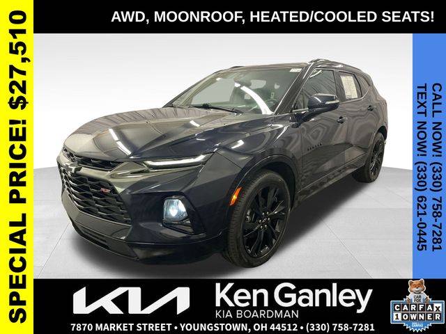 2021 Chevrolet Blazer RS — SUV — 75,637 mi — Boardman, OH