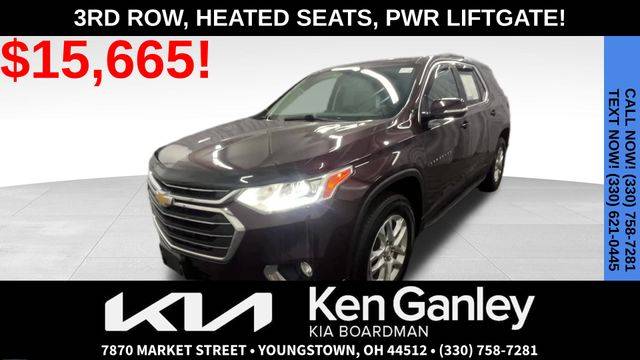 2018 Chevrolet Traverse LT Cloth — SUV — 106,235 mi — Boardman, OH