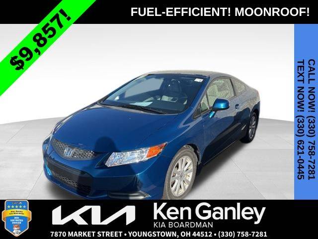 2012 Honda Civic EX — Coupe — 92,698 mi — Boardman, OH